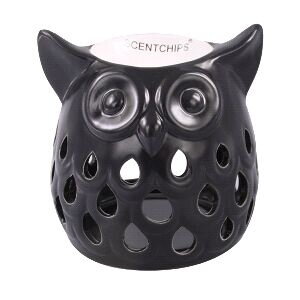 Lampa na vosky Owl Cut Out black scentBurner Scentchips®